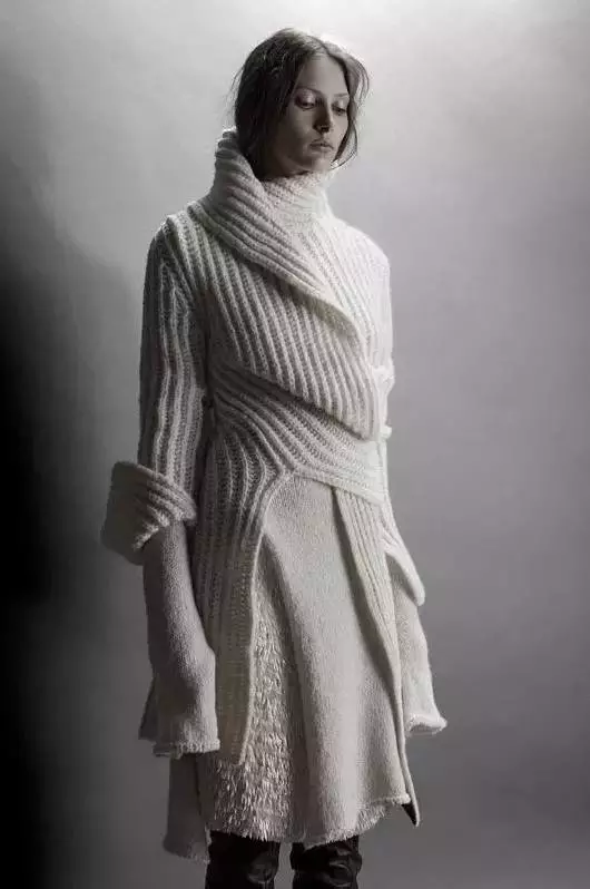 针织服装的花式裁剪,竟然这么时尚!