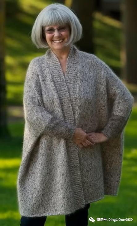 针织作品 适合中老年女士的针织服装时尚趋势